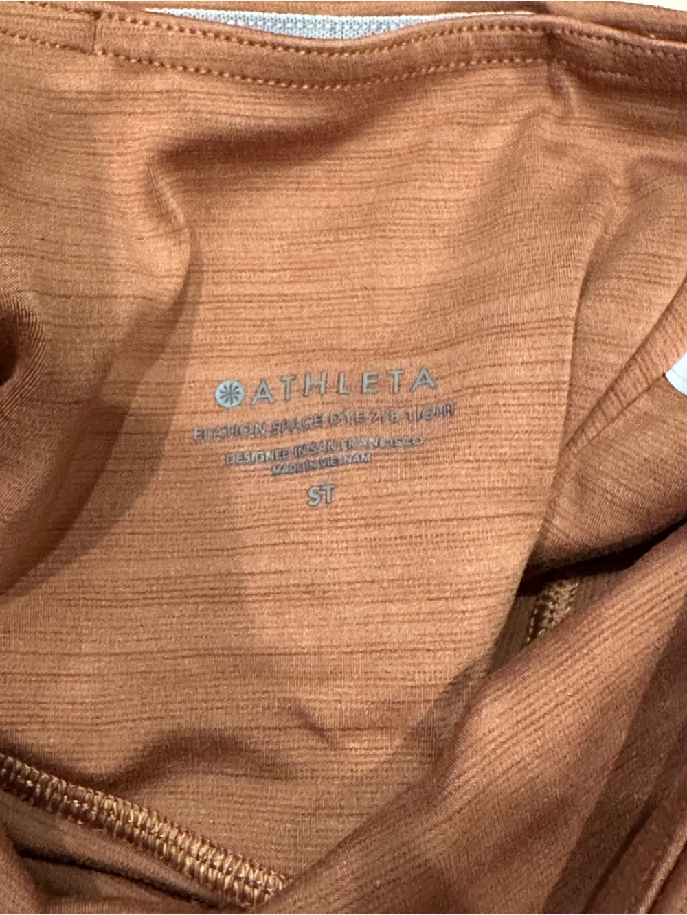 Athleta Two-Piece Active Set - Rust Orange - Picture 4 of 4